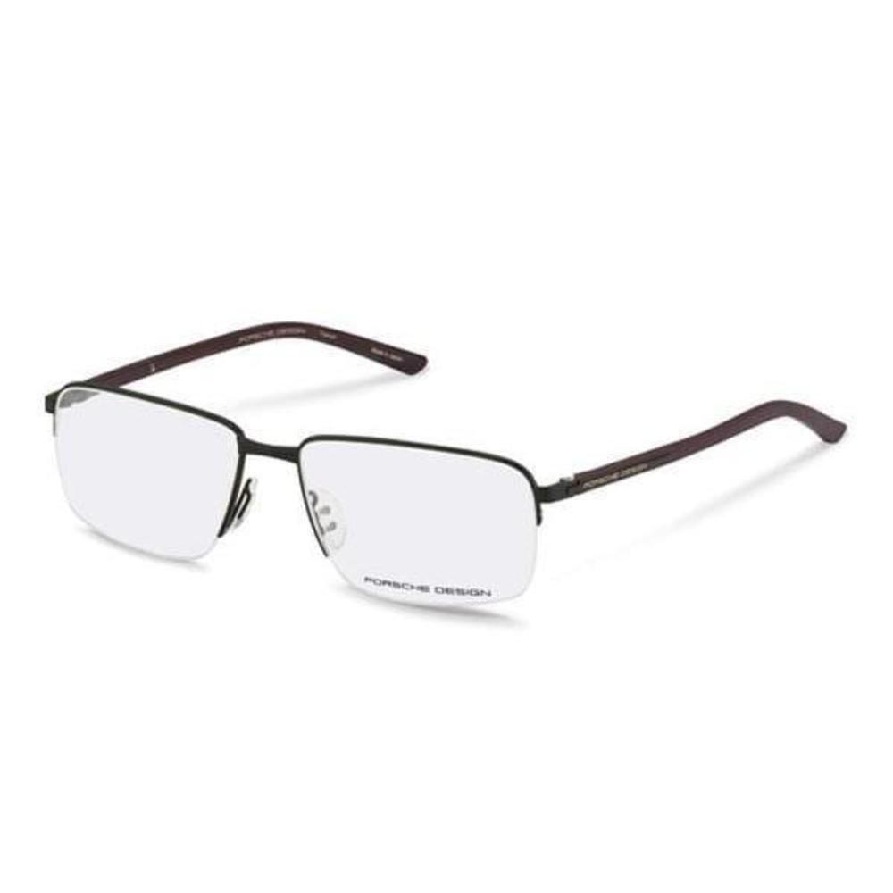 NWT PORSCHE DESIGN P8316 A Black Eyeglasses